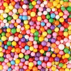 2-3mm Colorful Foam Beads 7-9mm Assorted Size Mini Foam Beads Balls Slime Foa   