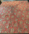 Jacquard Tapestry Damask Upholstery Fabric Wall Hanging W tassels - Gorgeous 
