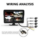 4 Channel 1080p Hd Dash Cam Video Recorder Dvr Camera For Truck Semi Trailer Rv