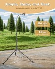 84  Tall Phone Tripod With Gooseneck   Remote For Iphone  Dslr  Camera