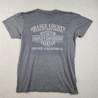 Harley Davidson Motorcycle Shirt Small Athletic Skulls Orange County Irvine Cali