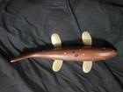 Vintage Hand Carved And Painted Wooden Fish Decoys 
