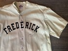 Authentic Game Worn 1997 Frederick Keys Tbtc Ebbets Field Flannels Jersey Rare