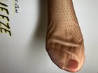 6 Pair   s Vintage 1950   s Diamond Nylon Stockings Cinnamon  R h t   10 1 2    X 33   