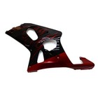 Black Red Flames Abs Injection Fairings Kit For Gsxr1000 00-02 K1 K2 Bodywork