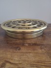 Brass-tone Holy Communion Serving Tray Set Used As-is Noticeable Wear Church