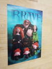 Disney-pixar 3-d Lenticular Card  Brave  Disney Movie Club Exclusive New