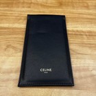 Celine Paris Authentic Leather Sunglass Case 7 5 X 4 25  Black