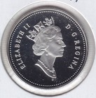 1997 Canada Proof Silver Half 50 Cents - Straight Via Proof Set