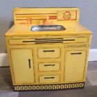 Wolverine Sunny Suzy Vintage Metal Kitchen Toy Set Stove Refrigerator Sink 