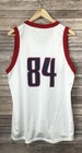 Vintage Harlem Globetrotters 84 Mesh Jersey Tank Top Adult Xl White