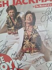 The Boy From Oz 2000s Broadway Cast Signed Poster Hugh Jackman Framed 14x22 In 