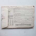 1940s Vintage Simplicity 1495cummerbund Waist Day Shopping Dress Sewing Pattern 