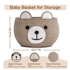 New Timeyard Cotton Rope Baby Basket  Baby Gift Basket Nursery Laundry Organizer
