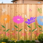 6pcs Large Flower Stencils For Painting On Walls 16 X 12 Inch Giant Reusable 