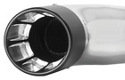 2 Into 1 Chrome Exhaust System Touring Bagger Models 1995-2016 With Black Tip