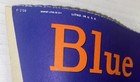 Vintage Blue Goose Ca Lemons Grocery Sign Ad Poster Display Schmidt Litho Prop