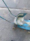 Original Vintage 1950s Taylor Tot Baby Stroller Walker Blue white 