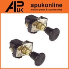2x 12v Universal On off Long Push pull Switch For Classic Car Tractor Machinery