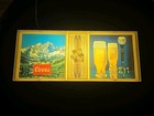 Vintage Light Up Beer Sign Coors Light 2ft L X 10 Inches W Rare