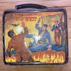 Vintage 1969 The Wild Wild West Aladdin Metal Lunch Box No Thermos