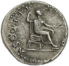 69- 79 Ad Silver Roman Empire Ar Denarius Vespasian Coin