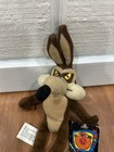 Warner Bros  Studio Store Looney Tunes Wile E  Coyote Small Plush 1999 Size 9   