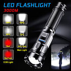 Portable 800000lm Xhp50  Waterproof Tflashlight Cob Led Usb Rechargeable 7 Model
