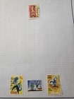 Lot Of 27 Ghana Stamps From Old Stamp Album