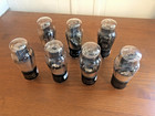 Lot Of 7 Vintage 45 Vacuum Tubes Tested  Rca  National Union  Raytheon Set Audio