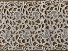 6 Yds Vintage Gorgeous Scalloped Cream Cotton Venise Lace Edge