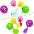 Vomiting Egg Yolk Ball  Hilarious Relieving Gag Toy For Kids  Squishy Stress Bat