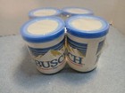 Pack Of 4 1980 s Busch Beer Styrofoam Can Coozies Koozies Sealed