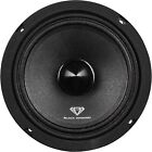 4x 6 5  Midrange Speakers With Bullet And Amplifier - Black Diamond Bundle