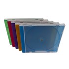 Standard Assorted Frosted Clear Color Tray Cd Jewel Case Lot
