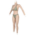 Silicone Crossdress Full Body Suit For Plus Size Female Body Suit Silicon Filled