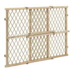 Adjustable Wooden Baby Gate Fits Openings 26 - 42 Inches Wide