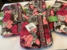 Nwt  Vera Bradley Mocha Rouge Tablet E Reader Sleeve