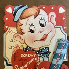Vtg Greeting Card Valentine Howdy Doody 1940s Fold Out Replica