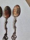 6 Vintage T H Marthinsen Sterling Silver Spoons  Norwegian Silver 356