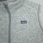 Patagonia Vest Womens Large Gray Better Sweater Fleece Hiking Casual Fall Zip