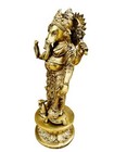 Qt S Lord Ganesh Statue 12 Inch Brass Antique Ganpati Fengshui Nepal   India    