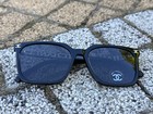Chanel Ch0816 Col 02 Black Frame Grey Lens Round Women s Sunglasses