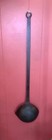     37    Antique Cast Iron Pouring Ladle Vintage Metal Smelting Melting Dipper Tool