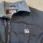 Chick-fil-a Team Black Gray Fleece Lined Waterproof Oobe Jacket Women s Us Xs