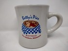 Vintage Betty s Pies Coffee Mug Two Harbors Minnesota 1950s Diner Stoneware