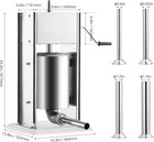Sausage Stuffer Stainless Steel Vertical Sausage Stuffer Sausage Filling Machine