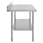 Kratos Commercial Worktable  All-stainless Steel Kitchen Prep Table 24 dx72 w