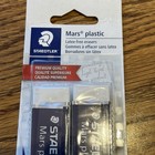 Mars Plastic Vinyl Erasers  4-pack   White Erasers For Clean   Precise Results