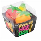 Schylling Groovy Needoh Fruit Stress Ball Set     Squeezable Fidget Toy Pack 3